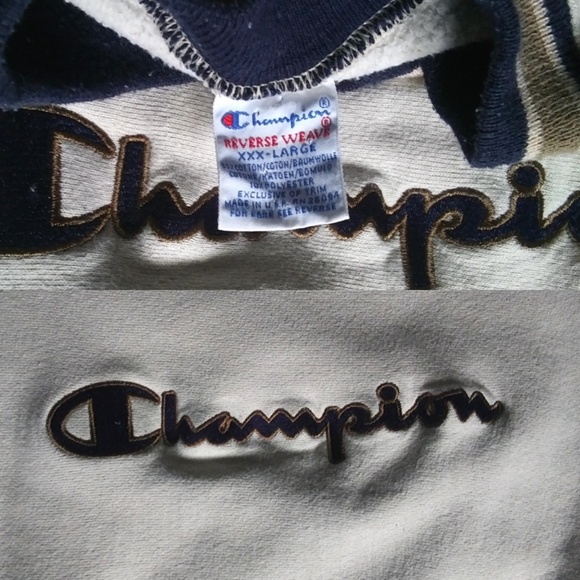Vintage Champion Reverse Weave Spellout Sweatshirt - Picture 5 of 5